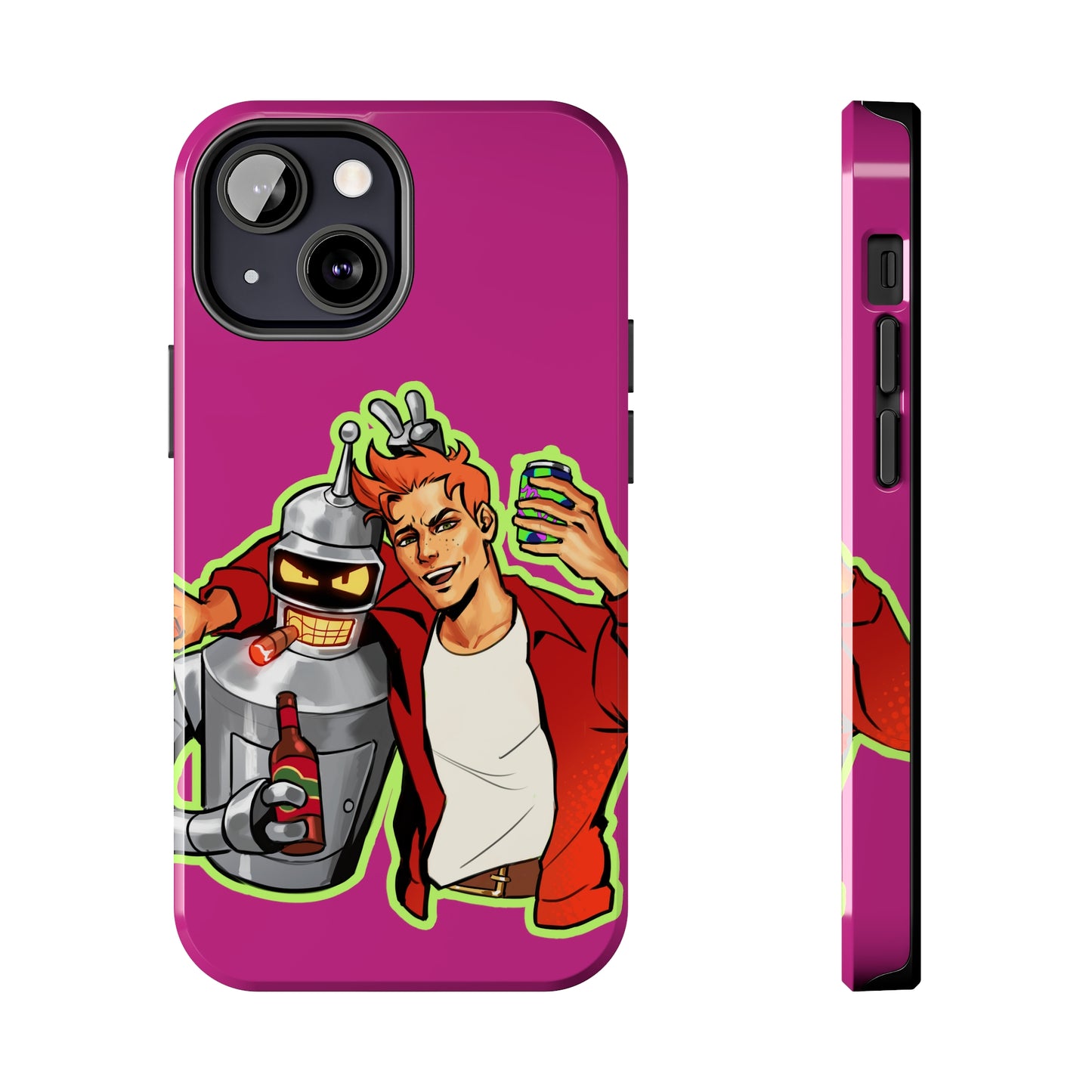 Fry n' Bender: Tough Phone Case