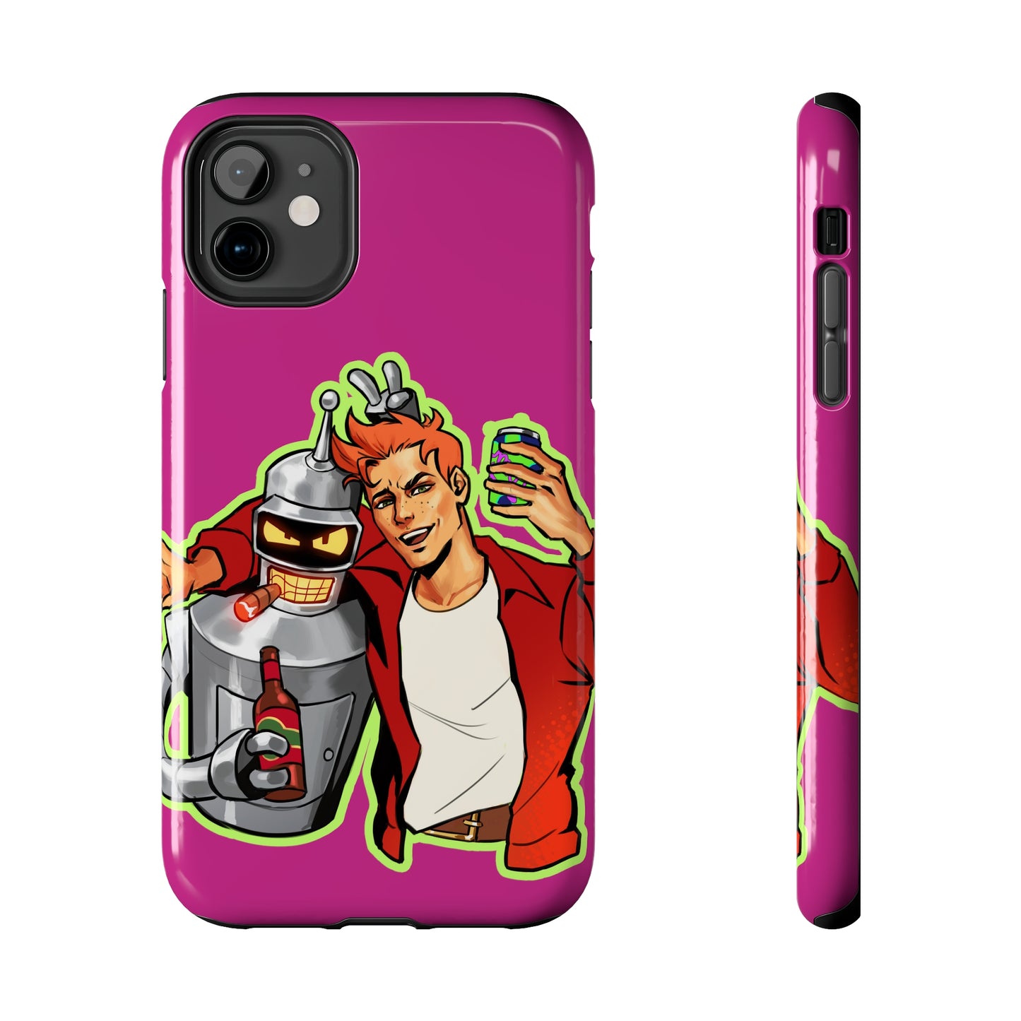 Fry n' Bender: Tough Phone Case