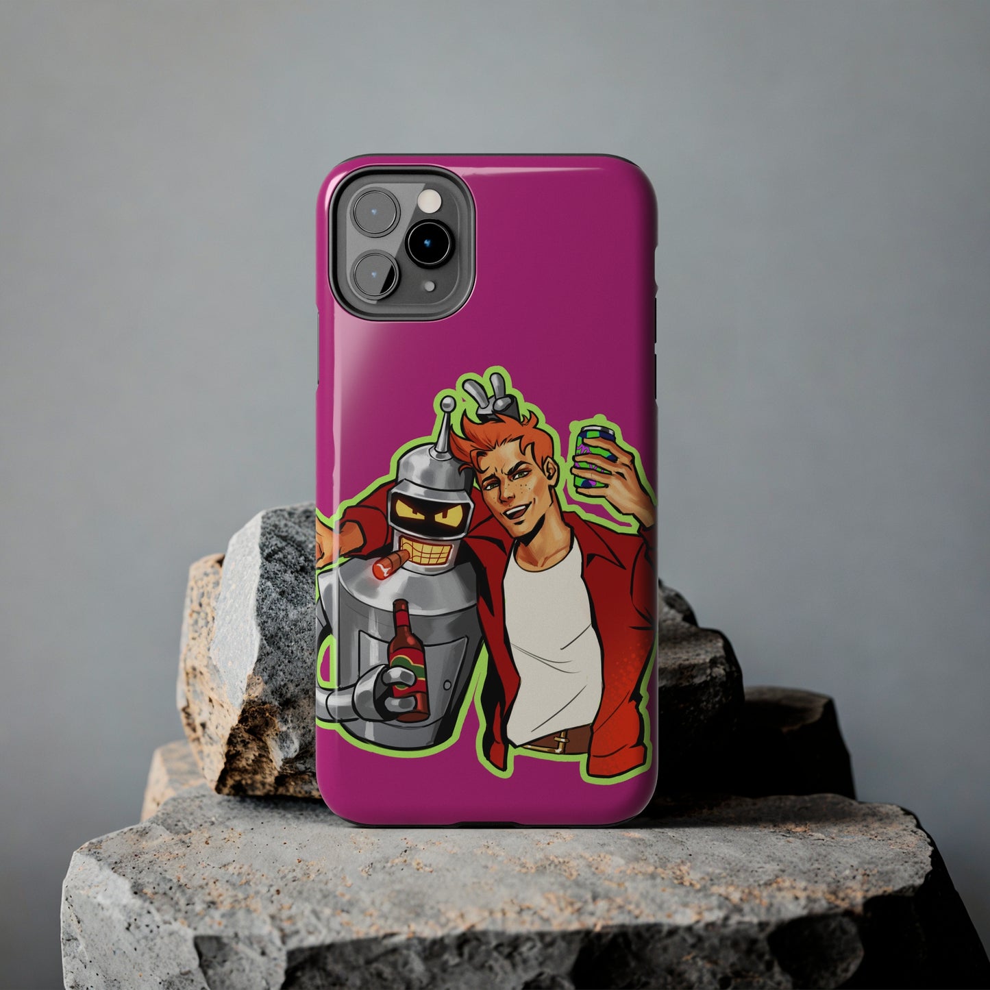 Fry n' Bender: Tough Phone Case