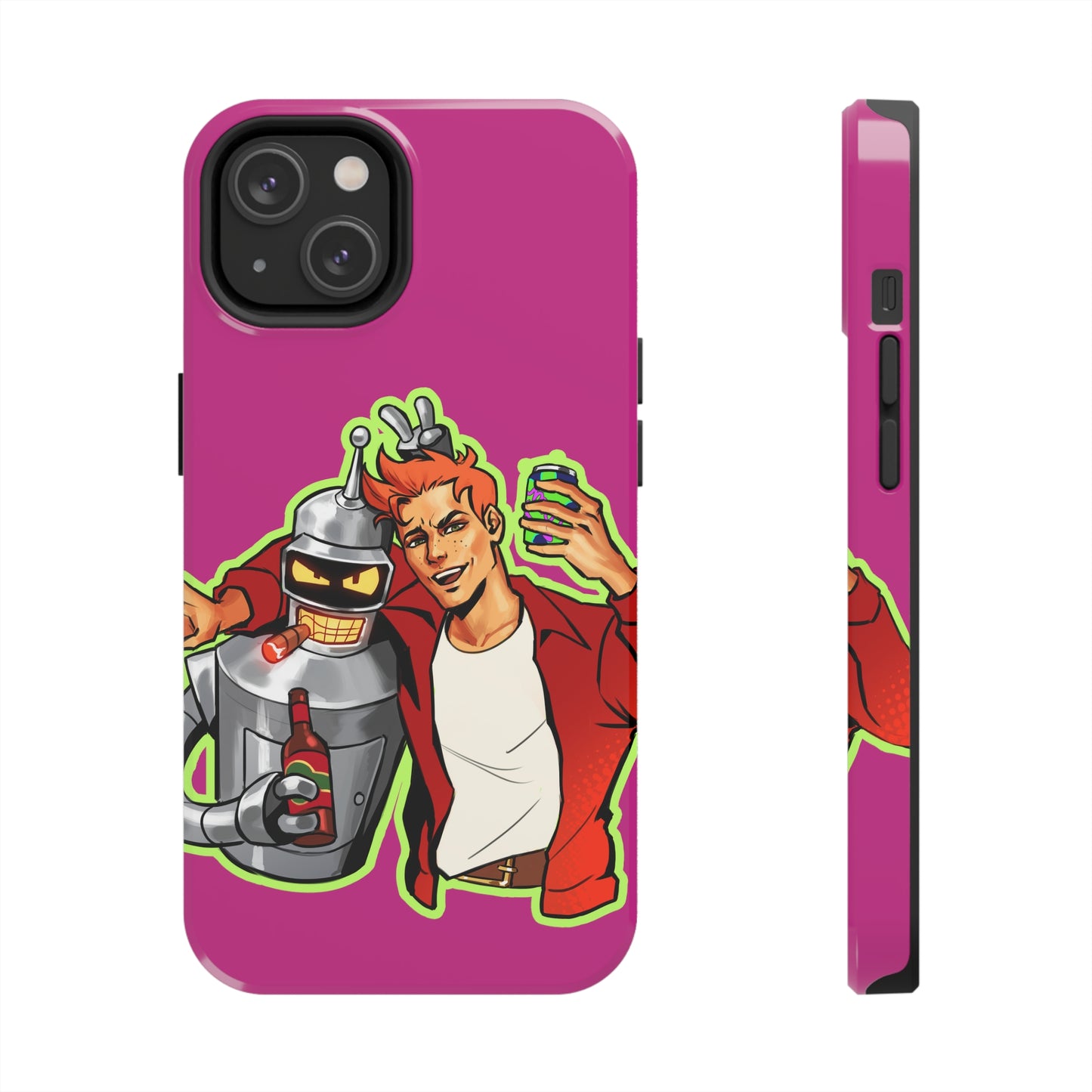 Fry n' Bender: Tough Phone Case