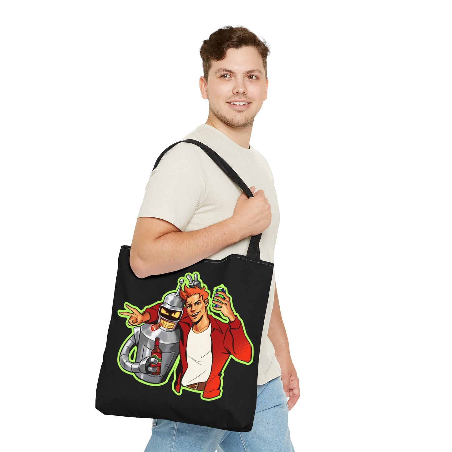 Fry n' Bender: Tote Bag