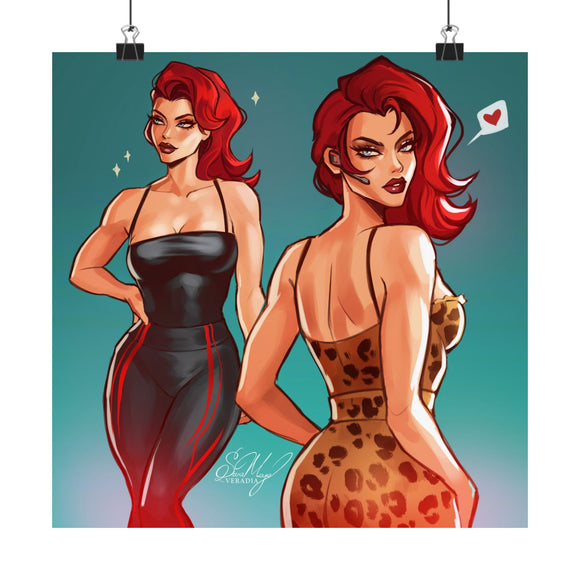 Tasha - Bold Matte Poster