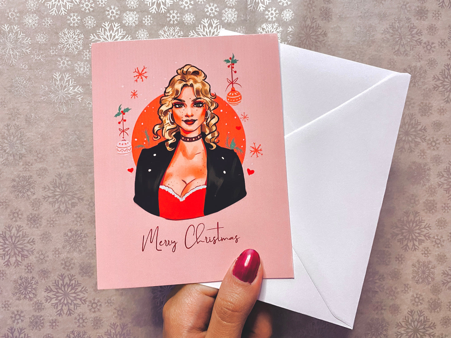 Western Ladies Christmas Cards