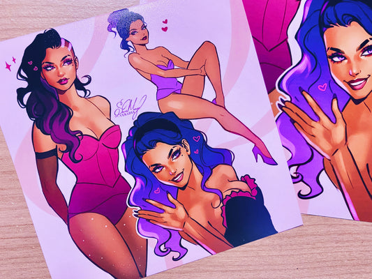 Sombra Ballet Print