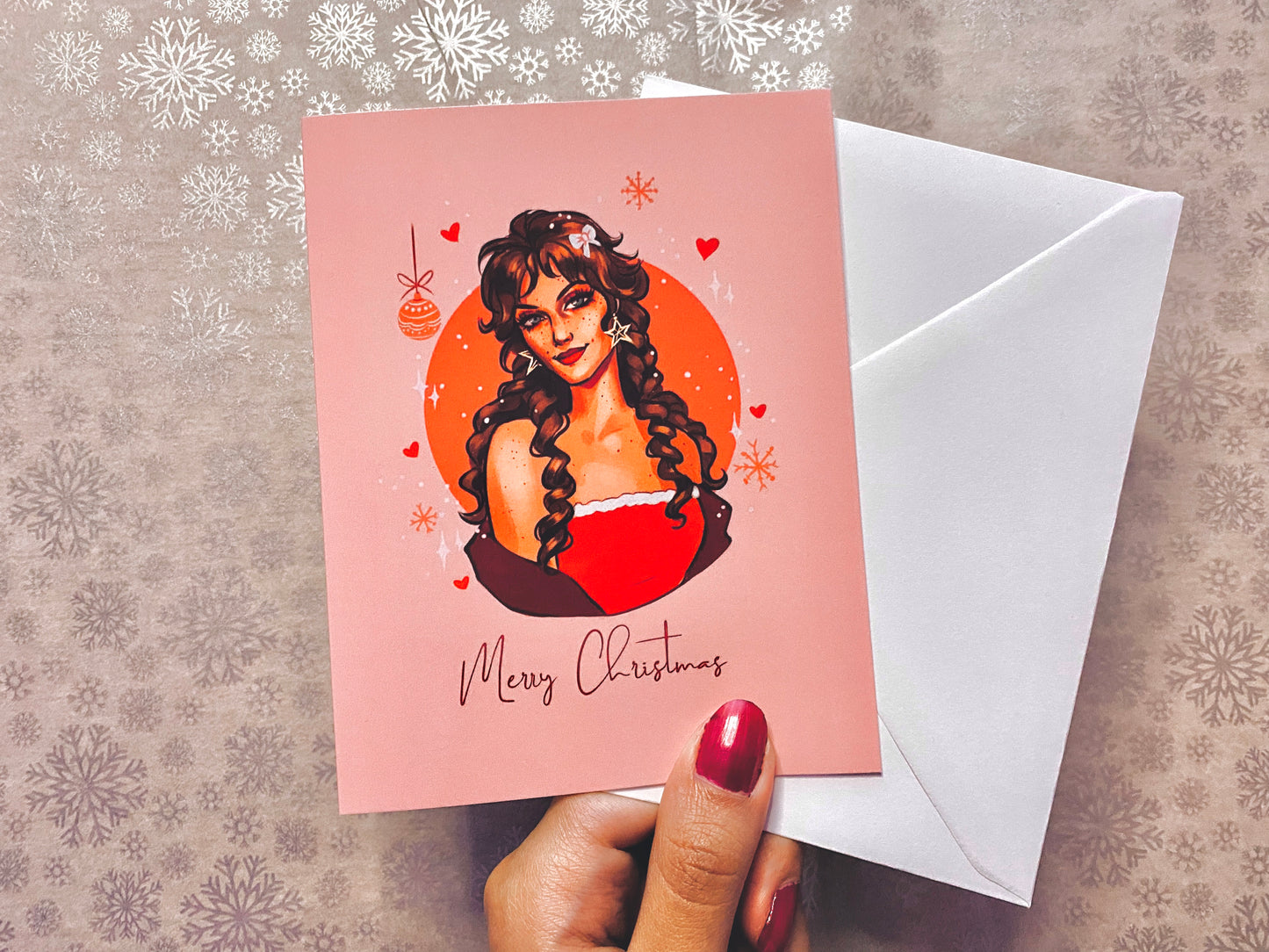 Western Ladies Christmas Cards