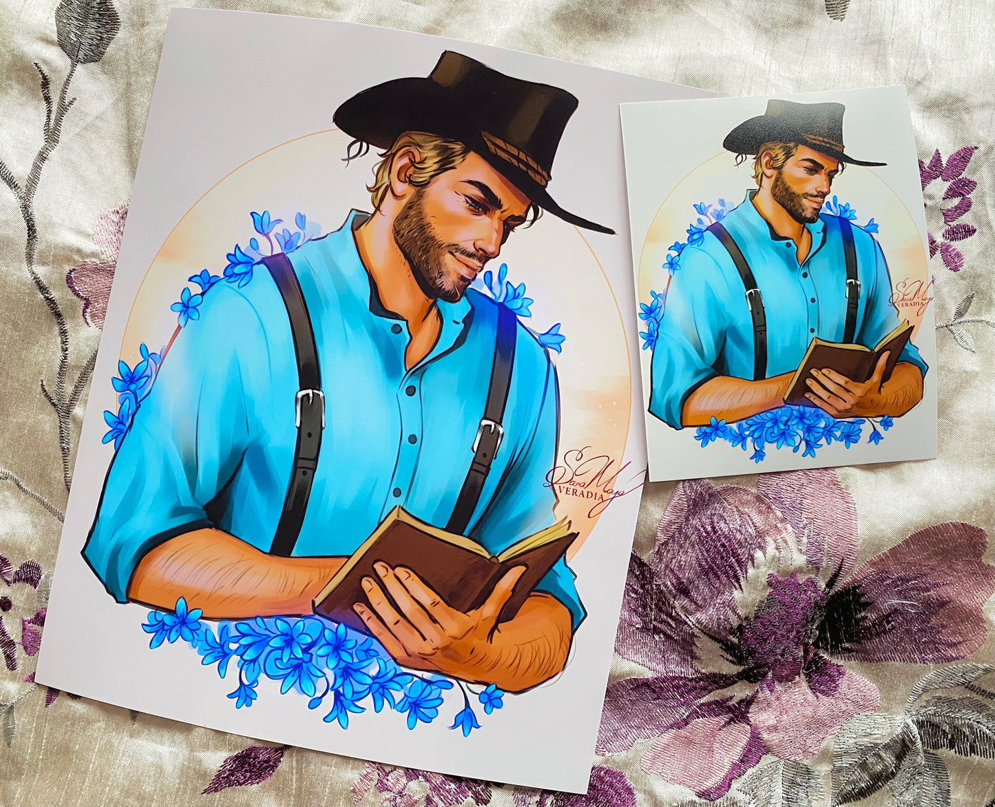 Cowboy art prints, perfect for growing your western aesthetic at home