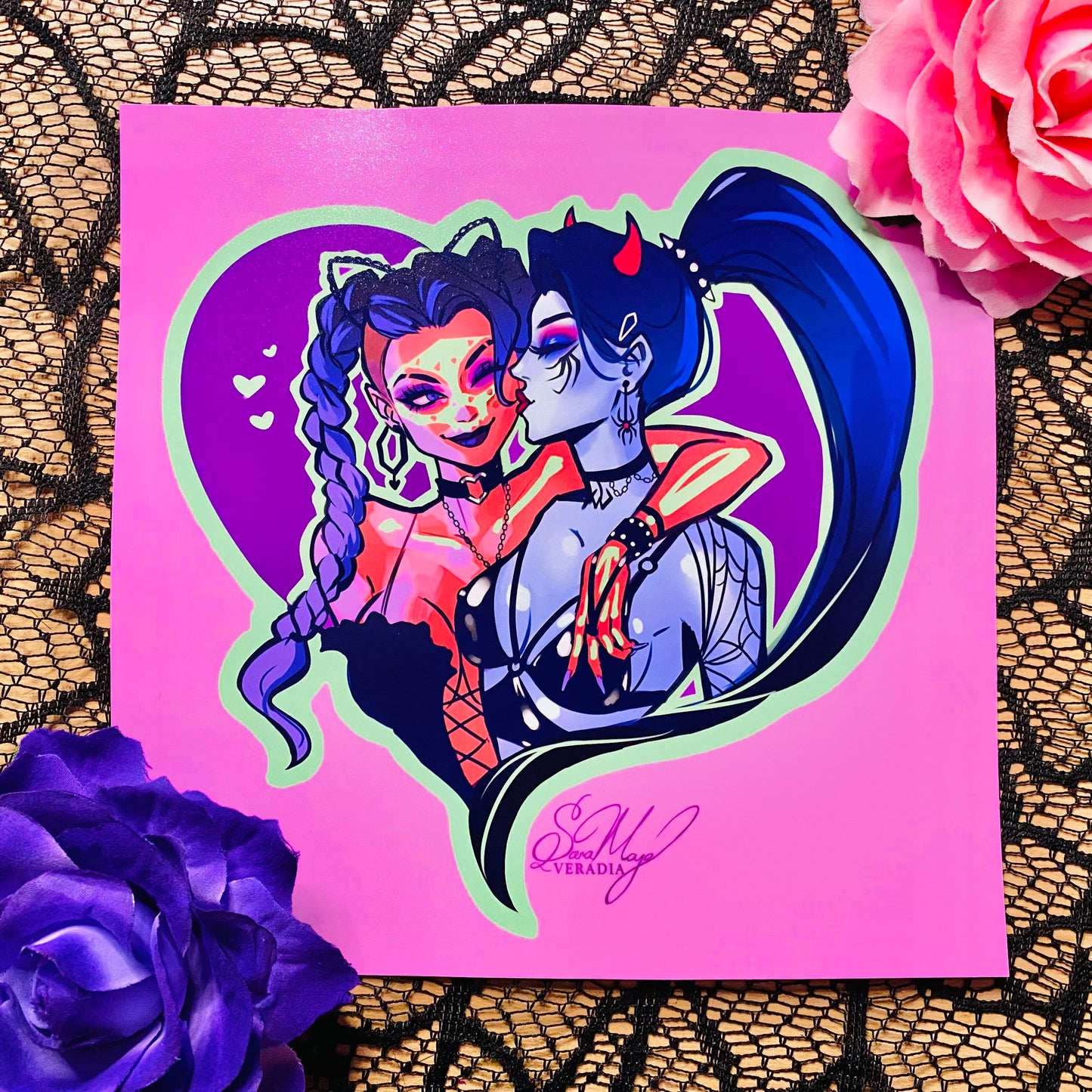 ✨SHOP EXCLUSIVE! - Alternate version: Sombra & Widow: Halloween Gal Pals