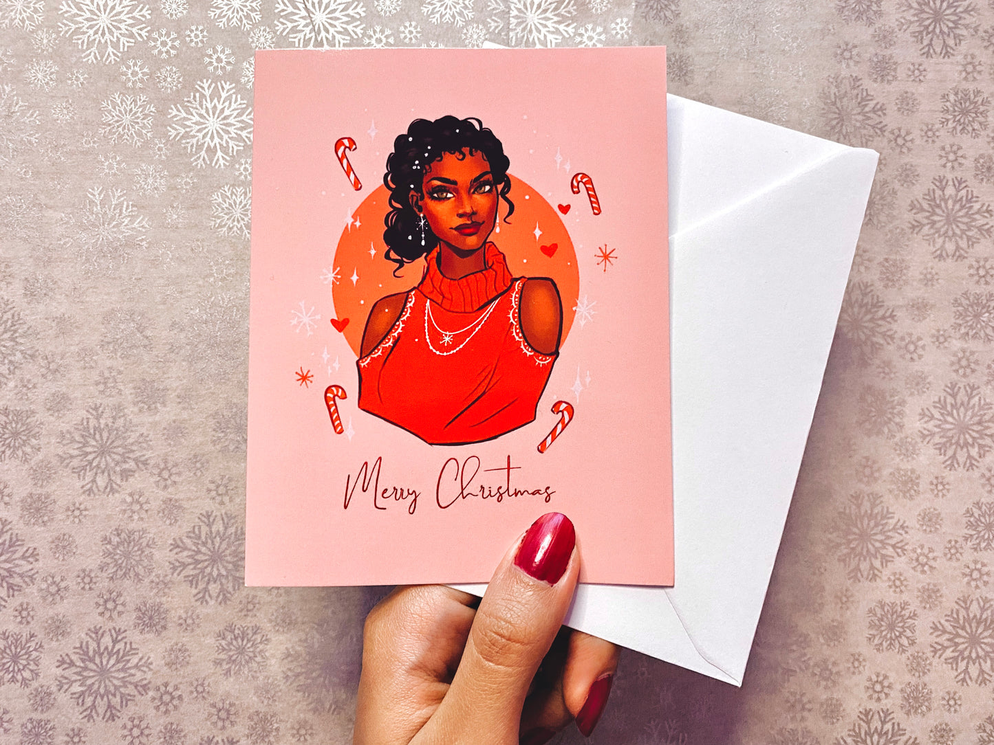 Western Ladies Christmas Cards