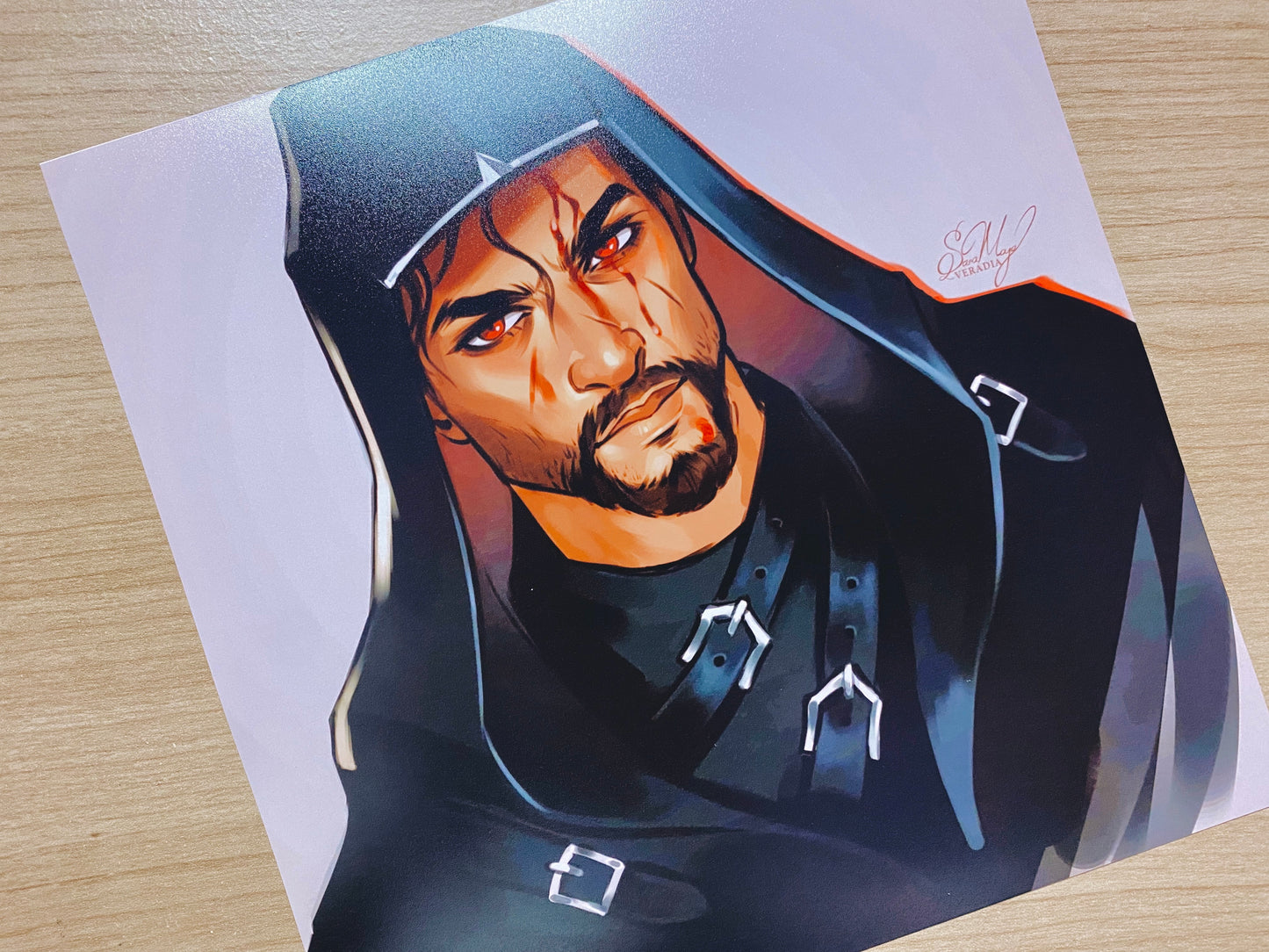 Reaper Hood Print