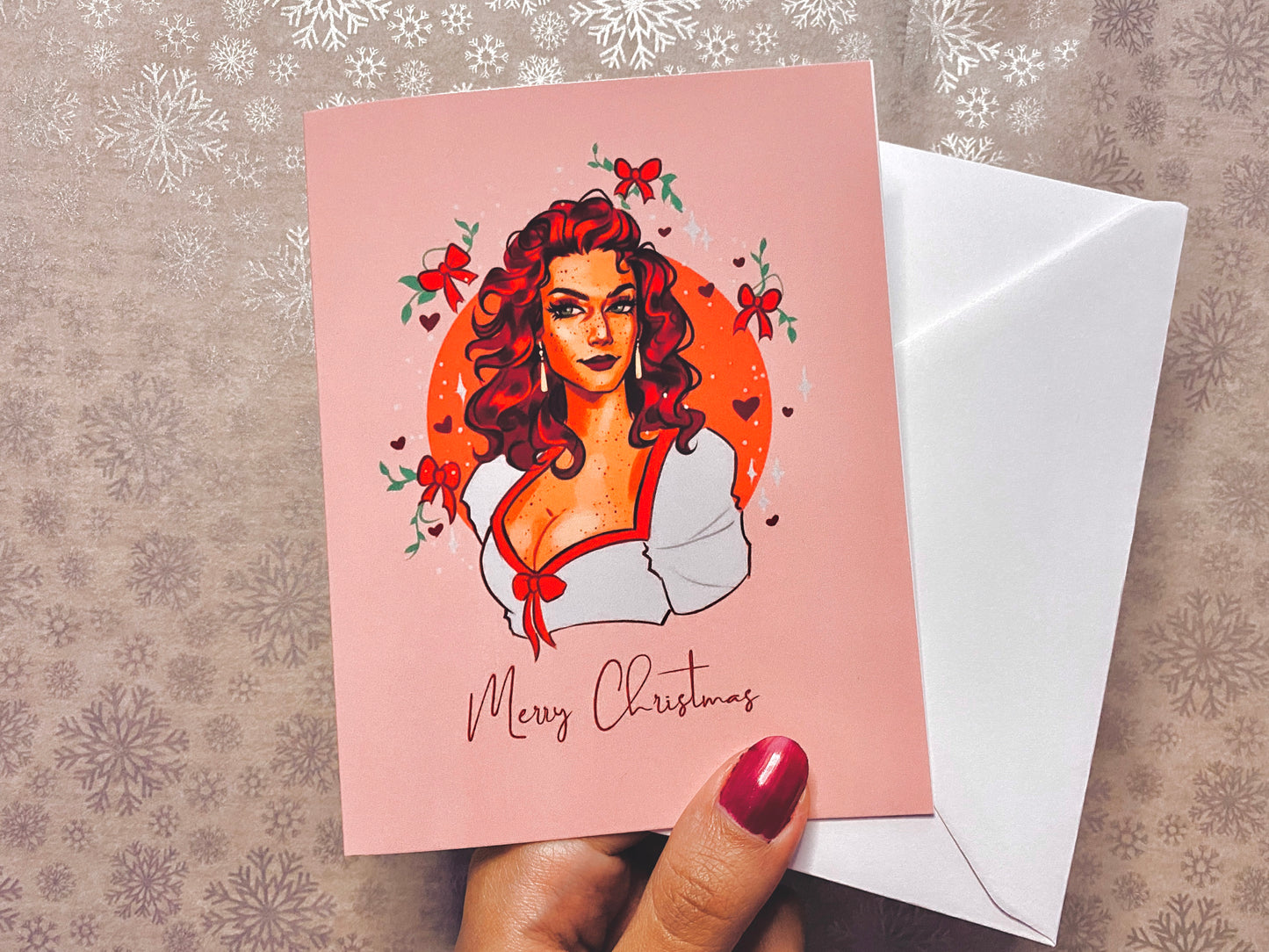 Western Ladies Christmas Cards