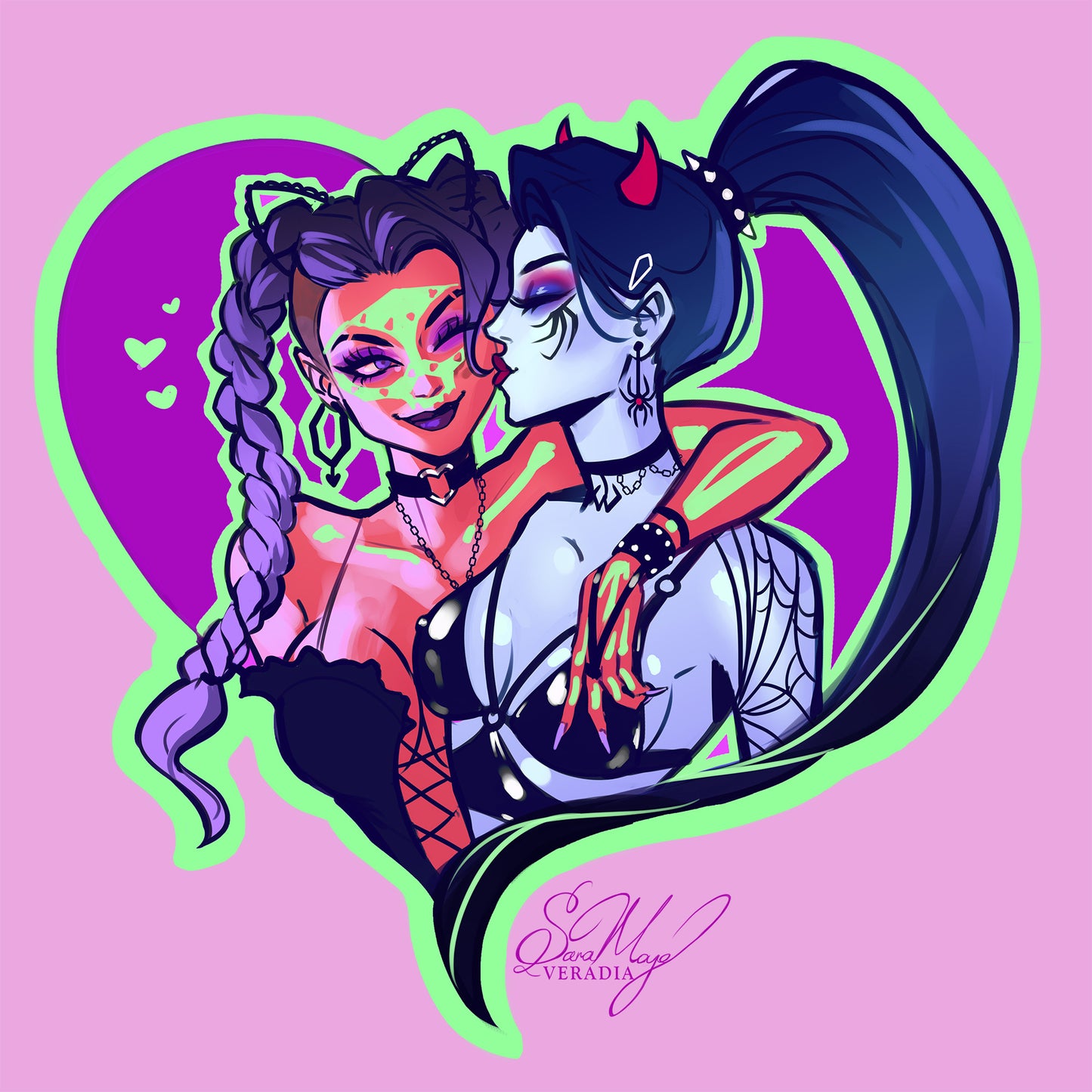 ✨SHOP EXCLUSIVE! - Alternate version: Sombra & Widow: Halloween Gal Pals